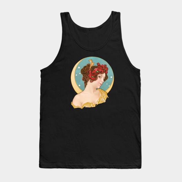 Dreamland, woman, new moon Tank Top by UndiscoveredWonders